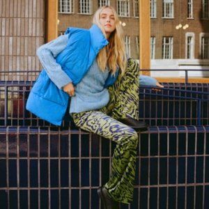 Zara Water Repellent Puffer Vest